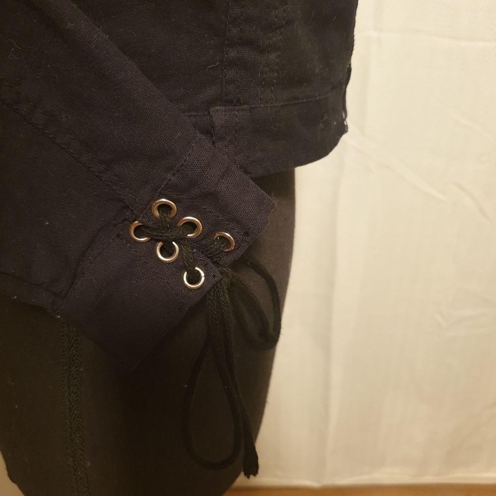 Cropped black jacket - Picture 3 of 4